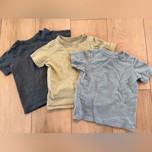 Little Co Set of Three Short Sleeve T-Shirts sz 18mo